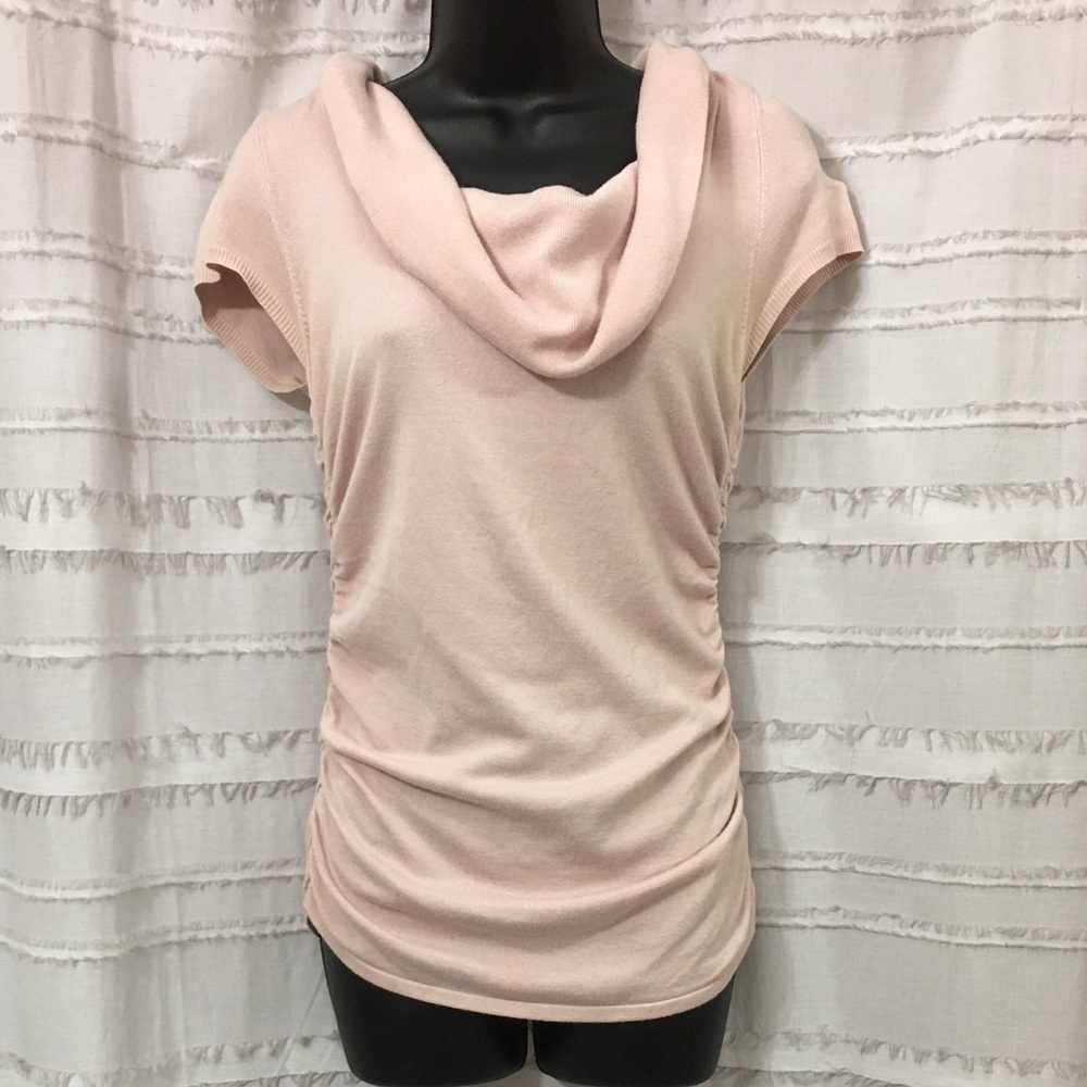 Express Short Sleeve Cowl Neck Sweater